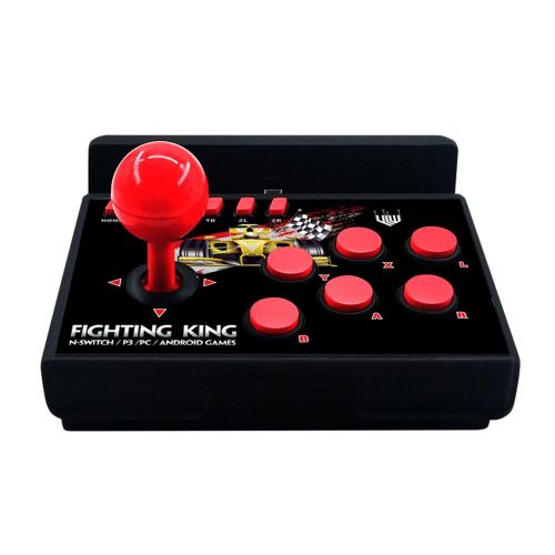 Station De Joystick De Jeu D'arcade Rtro 4 En 1, Contrleur  Bascule De Combat Turbo Filaire Usb C Pour Console De Jeux N Switch/Ps3/Pc/Android