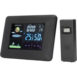 Station météo sans Fil Horloge de météo numérique avec capteur