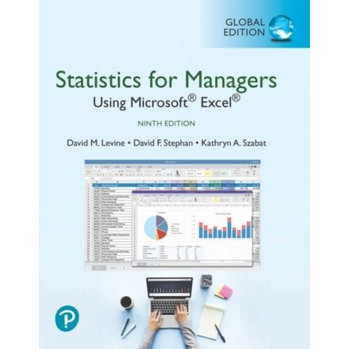 Statistics For Managers Using Microsoft Excel, Global Edition    Format Broch 