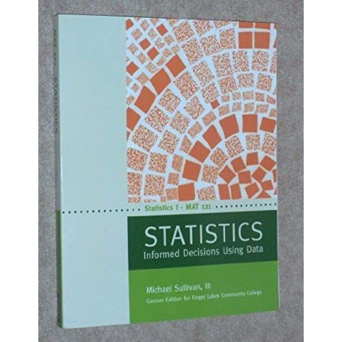 Statistics Informed Decisions Using Data (Statistics 1)   de 3rd Michael Sullivan  Format Broch 