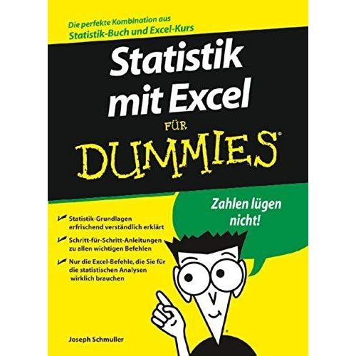 Statistik Mit Excel Fur Dummies (Fr Dummies)   de unknown  Format Broch 