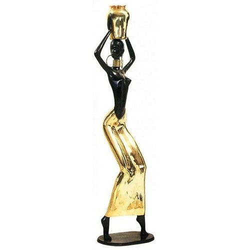 Statue De Bronze Femme Africaine 1.75m