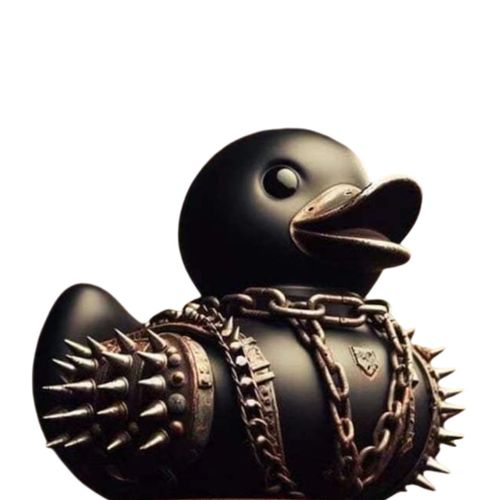 Statue De Canard En Rsine,Sculpture Gothique D'nik,Animal Punk,Dcoration De Bureau,Figurines De Collection Auckland,Cadeaux D'anniversaire Et De Nol Pour Enfants #A