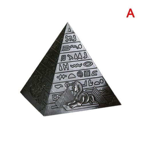 Statue De Pyramide gyptienne En Alliage Flambant Neuf, Modle Architecture Mondiale, Dcoration De Bureau, Maison, Bibliothque, Fte Ou Autres Lieux D'art