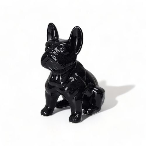 Statuette Bulldog Cramique 20 Cm - lgance Contemporaine Pour Une Dco Unique - Moderne Et lgante
