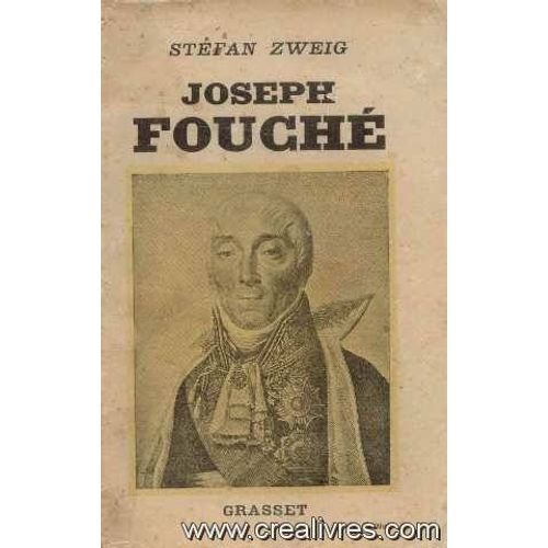 Joseph Fouche   de stefan zweig  Format Broch 