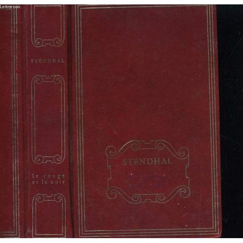 Le Rouge Et Le Noir. Chronique Du Xixe Siecle   de Stendhal