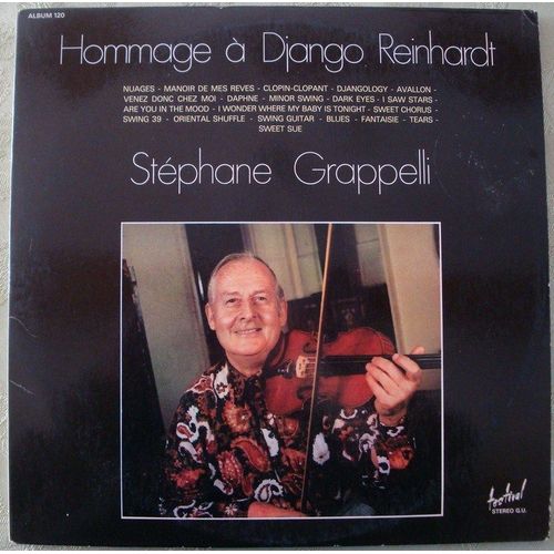 Hommage  Django Reinhardt - Stphane Grapelli