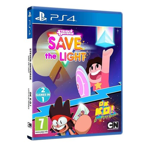 Steven Universe Sauve La Lumire + Ok K.O. ! De Zro  Hros Ps4