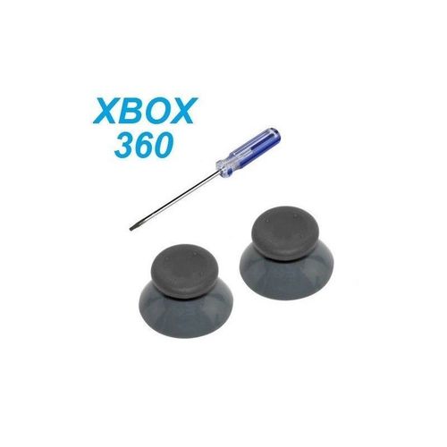 Stick Analogique Gris X2 Manette Xbox 360 Joystick Neuf Et Tournevis Torx T8 - Skyexpert