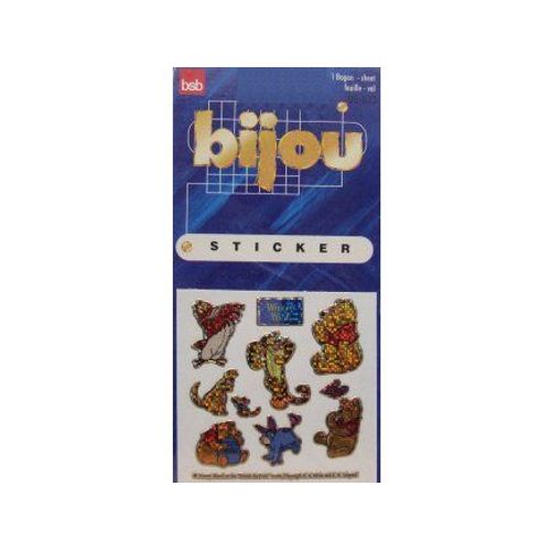STICKERS DISNEY WINNIE L'OURSON AUTOCOLLANT BRILLANT ENFANT Rakuten