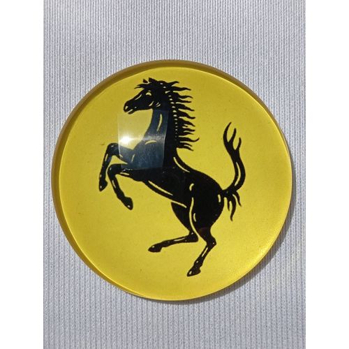 Stickers Ferrari 40mm - Logo, Centre De Volant, Badge Pour Volant Thrustmaster T300rs