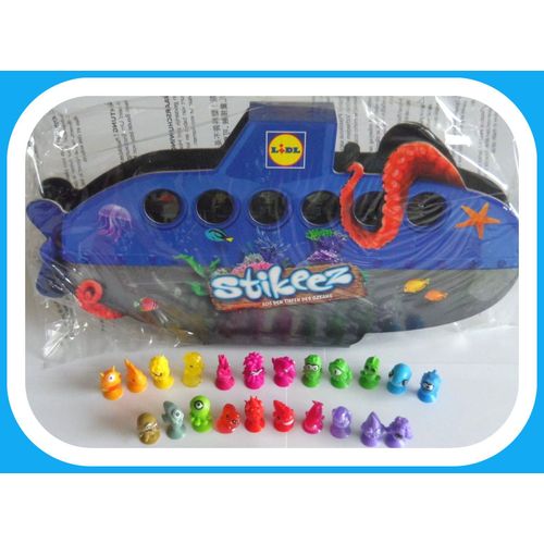 Stikeez Boite Collector  Et Sa Collection De 24 Stikeezs Lidl 2015  Complette 