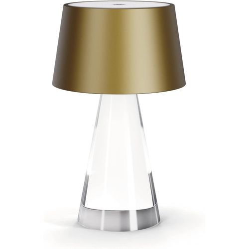 Stilosa Mood - Lampe De Table Sans Fil - Lampe Bureau Led Rechargeable - Lampe  Poser Tactile - Connecteur Usb-C - Lampes Rechargeables Design Intrieures Et Extrieur - Or Bruni