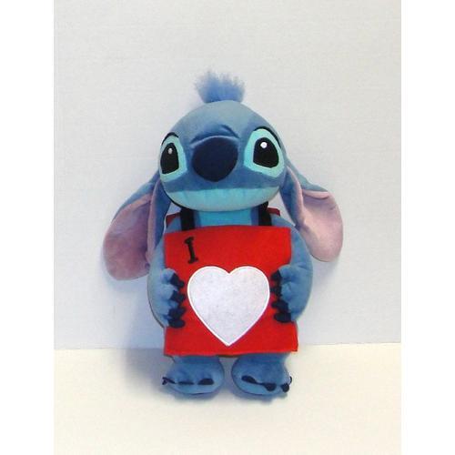 Stitch Deguis En Carte Garde As De Coeur D Alice Aux Pays Des Merveilles Peluche Disneyland Paris 30cm