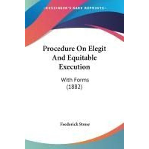 Procedure On Elegit And Equitable Execution    Format Broch 