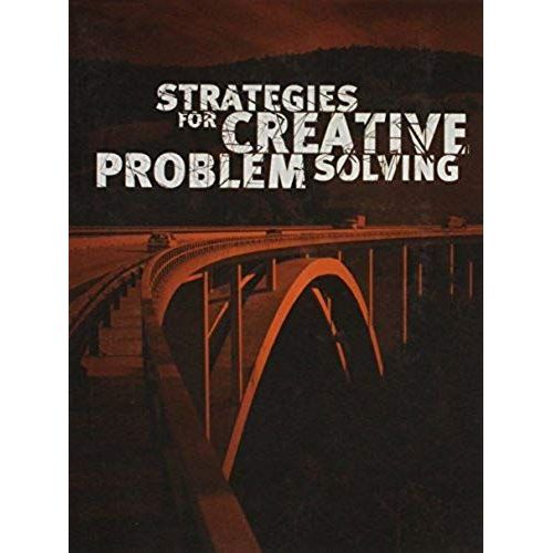 Streatgies For Creative Problem Solving Second Edition Custom Edition   de Scott Folger  Format Broch 