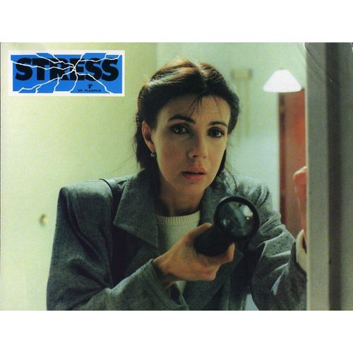 Stress : Jeux A+B De 16 Photos D'exploitation Cinmatographique - Format 21x27.5 Cm - De Jean-Louis Bertuccelli Avec Carole Laure, Guy Marchand, Andr Dussollier, Germaine Montero - 1984