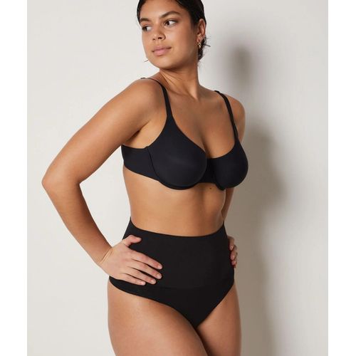 String Gainant Taille Haute - Maintien Mdium - Power By Etam - M - Noir - Femme - Etam
