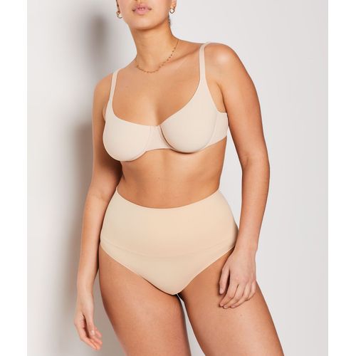 String Gainant Taille Haute - Maintien Mdium - Power By Etam - S - Beige - Femme - Etam
