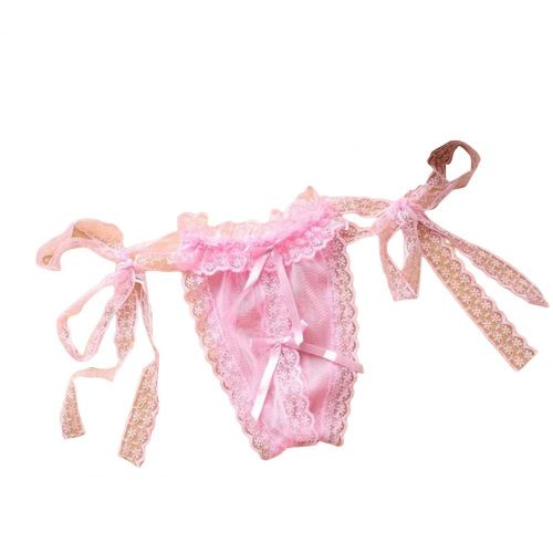 String Transparent En Maille Pour Femmes, Taille Basse, Respirant, Sduisant, En Forme De Triangle, Sans Entrejambe, Pour La Nuit De Mariage