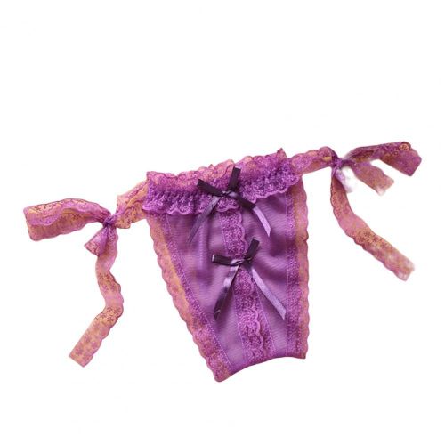 String Transparent En Maille Pour Femmes, Taille Basse, Respirant, Sduisant, En Forme De Triangle, Sans Entrejambe, Pour La Nuit De Mariage