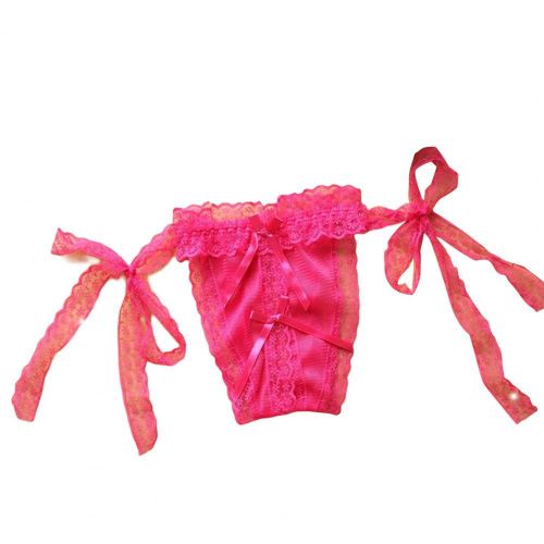 String Transparent En Maille Pour Femmes, Taille Basse, Respirant, Sduisant, En Forme De Triangle, Sans Entrejambe, Pour La Nuit De Mariage