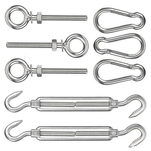 Structure De Porte Rhombique En Acier Inoxydable,Auvent De Jardin,Vis  Voile,Remplacement D'auvent,8 Pices