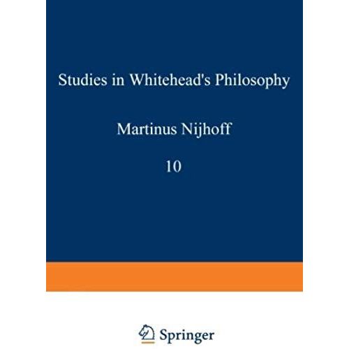 Studies In Whitehead's Philosophy    Format Broch 
