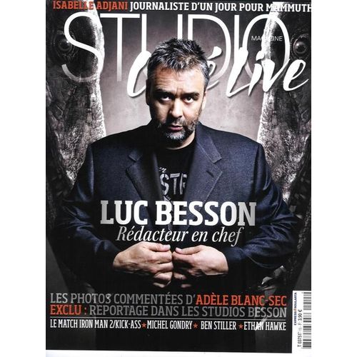 Studio Cinelive  N 15 : Besson 20p/ 4p Chacun: Adjani/ Minelli/ Doillon/ Polanski/ Cornillac/ 2p: Binoche/ Stiller/ Francois/ Scarmarcio/ Sharif