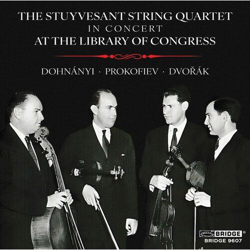 Stuyvesant String Quartet - The Stuyvesant String Quartet - In Concert At The Library Of Congress [Compact Discs] - 