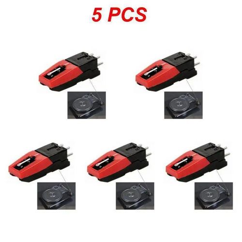 Stylet De Remplacement Pour Lp Crosley Ion Jensen 1byone Phonographe Tourne-Disque,1  5 Pices - Type Style A 5pcs #B