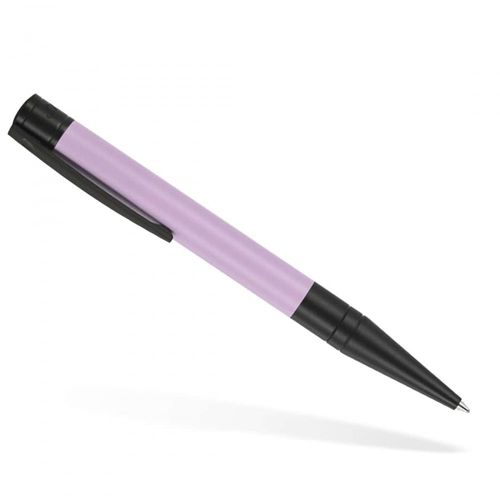Stylo Bille Dupont D-Initial Lilas Et Noir Mat