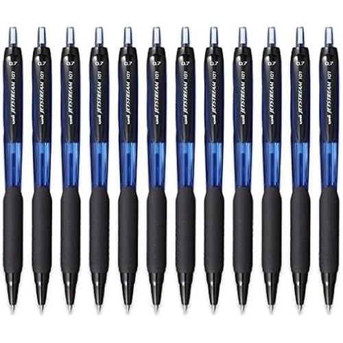 Stylo Bille - Uni-Ball - Jetstream 101 - Rtractable - 0,7 Mm - Multicolore