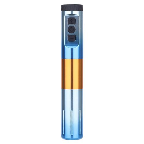 Stylo De Machine  Tatouer  Distance Sans Fil Avec cran Lcd,quipement De Tatouage Liner Et Shader,Batterie En Alliage D'aluminium,1500mah - Type Blue