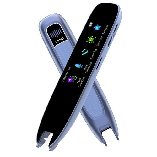 Stylo de traduction  balayage A26S,lecteur dveloppe,Campande langue vocale,dispositif avec cran tactile,WiFi,connexion Hotspot,fonction hors ligne - Type Blue