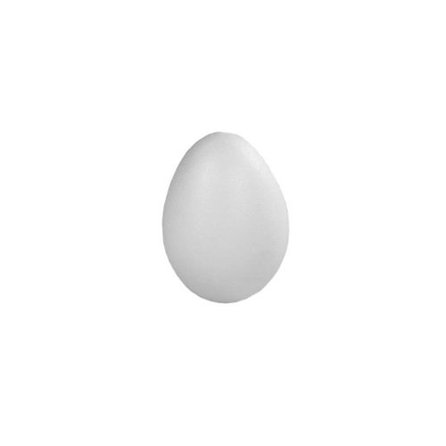 Oeuf Polystyrne Styropor 6cm Blanc