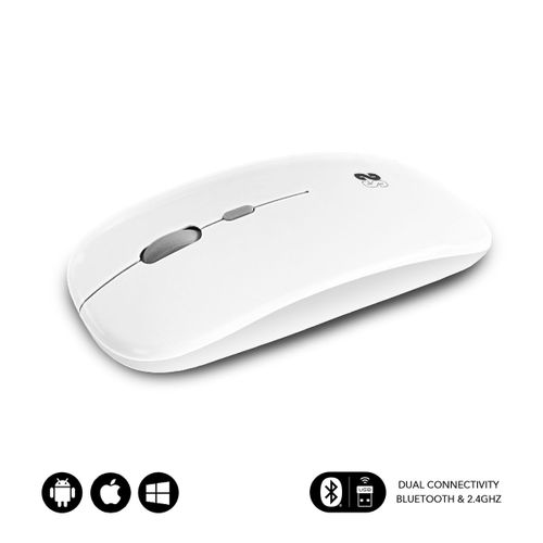 Subblim Submo-dflat21 Souris Ambidextre Rf Wireless Bluetooth Usb Typ