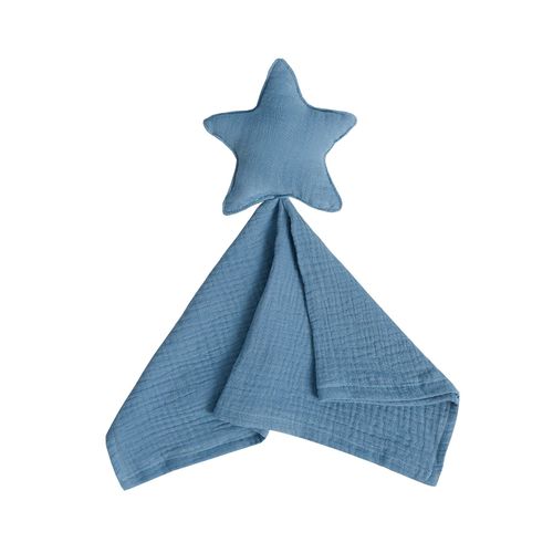Sucette Insulaire Pour Bb,Serviette Apaisante,Bavoir,Poupe Douce,Anneau De Dentition,Confort Pour Nourrissons,Sommeil,Soins Infirmiers,Couverture De Clin,Jouets - Type Blue Star #B