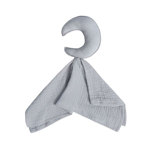 Sucette Insulaire Pour Bb,Serviette Apaisante,Bavoir,Poupe Douce,Anneau De Dentition,Confort Pour Nourrissons,Sommeil,Soins Infirmiers,Couverture De Clin,Jouets - Type Gray Moon #B
