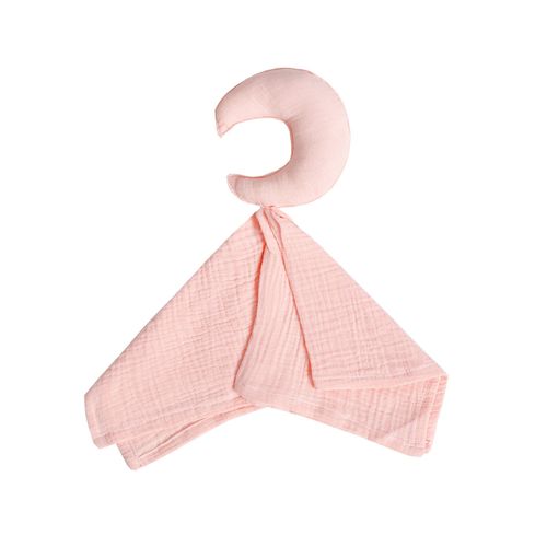 Sucette Insulaire Pour Bb,Serviette Apaisante,Bavoir,Poupe Douce,Anneau De Dentition,Confort Pour Nourrissons,Sommeil,Soins Infirmiers,Couverture De Clin,Jouets - Type Pink Moon #A