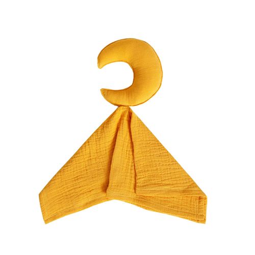 Sucette Insulaire Pour Bb,Serviette Apaisante,Bavoir,Poupe Douce,Anneau De Dentition,Confort Pour Nourrissons,Sommeil,Soins Infirmiers,Couverture De Clin,Jouets - Type Yellow Moon #B