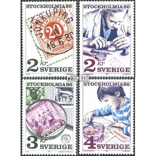 Sude 1372-1375 (dition Complte) Neuf 1986 Stockholmia `86 (Iv)
