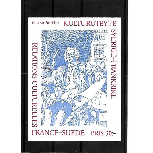 Sude-1994-Relations Culturelles France/Sude-Emission Conjointe Franco Sudoise-mis En Carnet-Timbres Neufs** -Gomme Intacte- 1 Er Choix