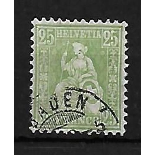 Suisse Postes Federales 1867 : Helvetia 