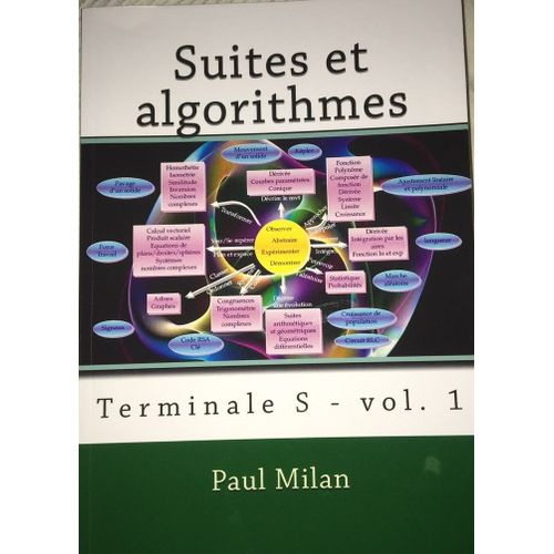 Suites Et Algorithmes   de Paul Milan  Format Auto dition 