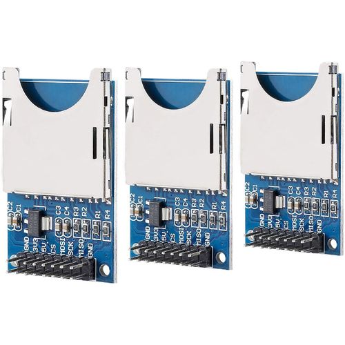 SunFounder Lot de 3 emplacements pour Carte SD Compatible avec Arduino UNO R3 Mega