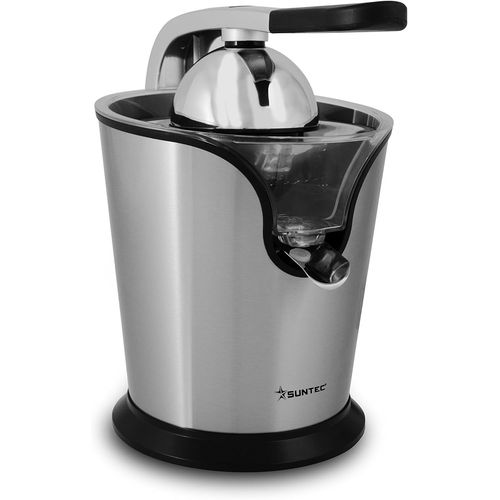 Suntec Presse Agrumes Electrique Zip-8441 Pro En Acier Inoxydable Avec Systme Automatique Start-Stop- Silencieux/Rapide Pour Jus D'Orange, Citron, Pamplemouse - Compatible Lave-Va[MIN5281328]