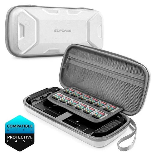 Supcase Carrying Case For Nintendo Switch 2 2025 Plus Version Portable, Protection, Sac  Main De Voyage, Poudres Pour Blade, Titan--Blanc
