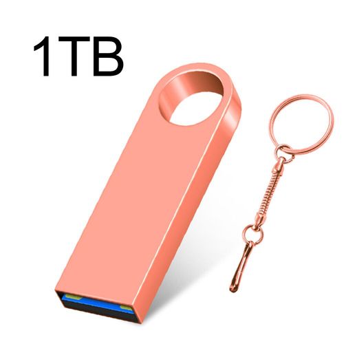 Super cl USB 3.0 en mtal,2 To,1 To,512 Go,mmoire SSD portable,haute vitesse - Type pink 1TB #B